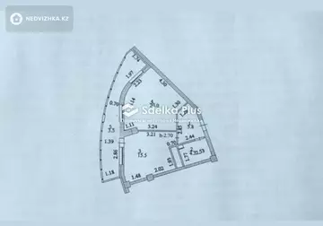 50 м², 1-комнатная квартира, этаж 5 из 14, 50 м², изображение - 0