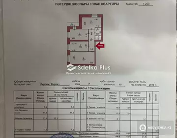 3-комнатная квартира, этаж 7 из 10, 70 м²