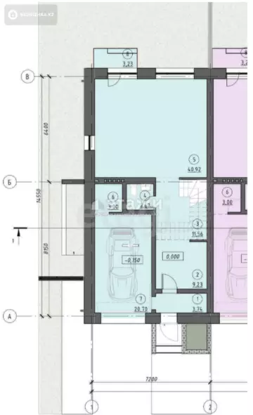 4-комнатная квартира, этаж 1 из 2, 170 м²