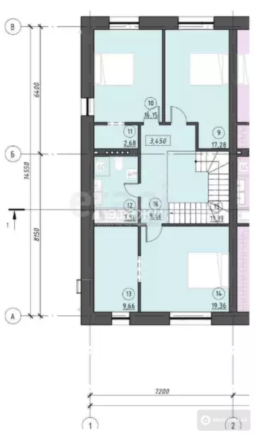 170 м², 4-комнатная квартира, этаж 1 из 2, 170 м², изображение - 4