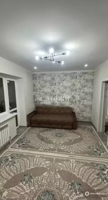 1-комнатная квартира, этаж 9 из 9, 44 м²