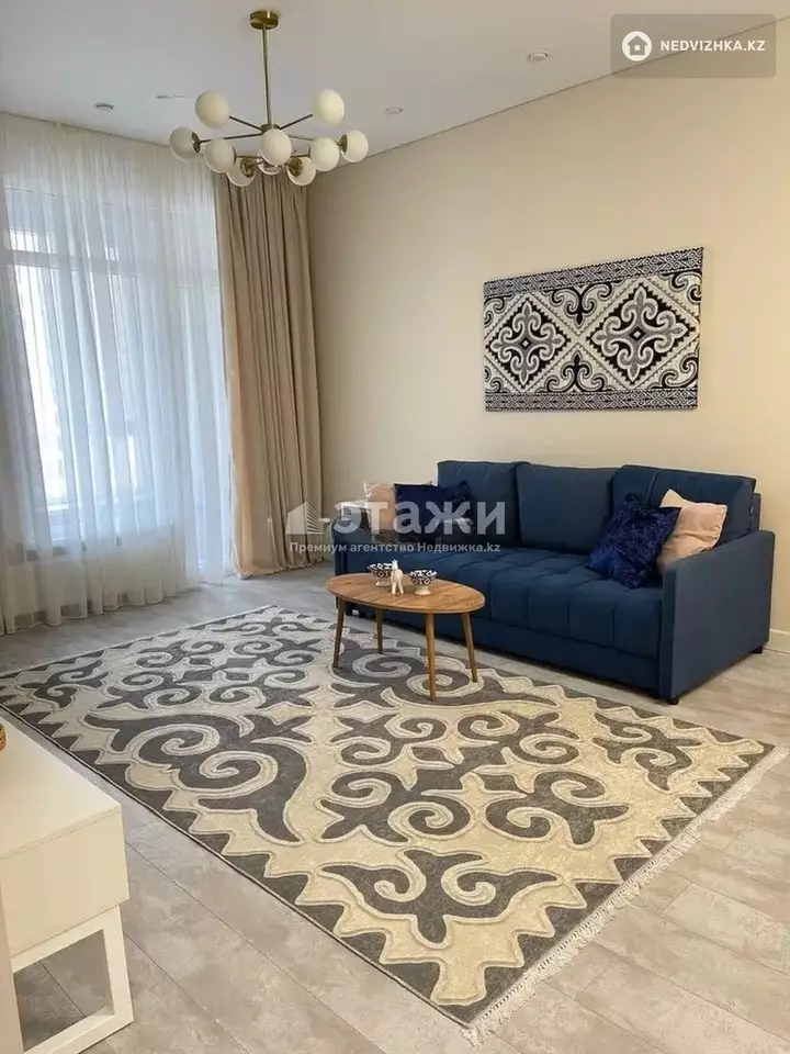 60 м², 2-комнатная квартира, этаж 5 из 16, 60 м², на длительный срок, изображение - 1