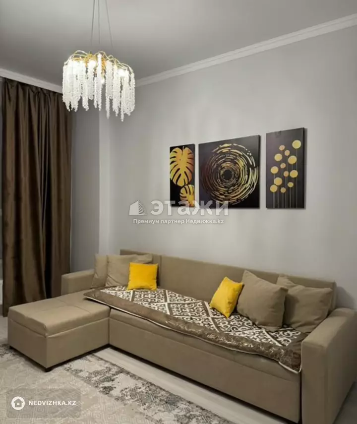 62 м², 2-комнатная квартира, этаж 7 из 9, 62 м², изображение - 1