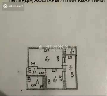 34.9 м², 1-комнатная квартира, этаж 5 из 9, 35 м², изображение - 0