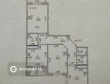 91 м², 3-комнатная квартира, этаж 14 из 16, 91 м², изображение - 1