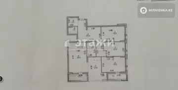4-комнатная квартира, этаж 13 из 24, 118 м²