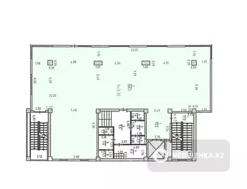 247.8 м², Офисное помещение, этаж 3 из 6, в бизнес-центре, 248 м², на длительный срок, изображение - 6