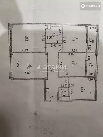 111 м², 4-комнатная квартира, этаж 3 из 9, 111 м², изображение - 14