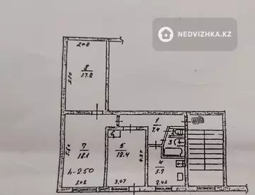 68 м², 3-комнатная квартира, этаж 4 из 5, 68 м², изображение - 8