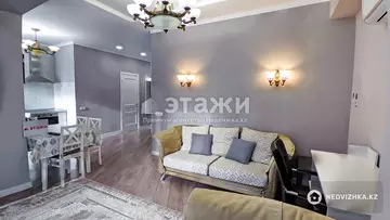 2-комнатная квартира, этаж 7 из 13, 53 м², на длительный срок