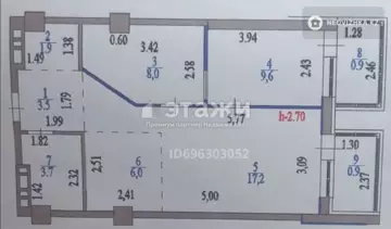52 м², 3-комнатная квартира, этаж 4 из 12, 52 м², изображение - 4