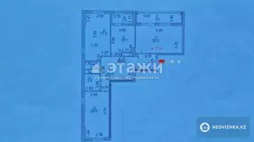 95 м², 3-комнатная квартира, этаж 10 из 15, 95 м², изображение - 10