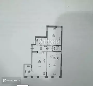 75.3 м², 3-комнатная квартира, этаж 2 из 10, 75 м², изображение - 3