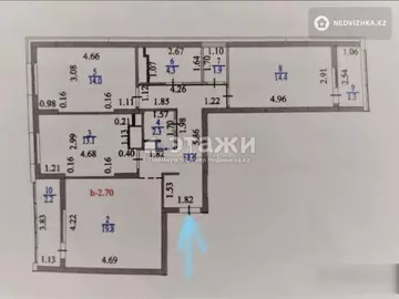 87.3 м², 3-комнатная квартира, этаж 15 из 15, 87 м², изображение - 11