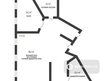 550 м², 8-комнатный дом, 11 соток, 550 м², изображение - 54