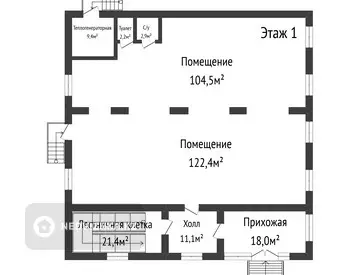 1000 м², Помещение, этаж 2 из 3, 1 000 м², изображение - 7