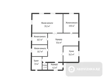 149 м², 4-комнатный дом, 10 соток, 149 м², изображение - 18