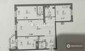 77 м², 3-комнатная квартира, этаж 2 из 9, 77 м², изображение - 10