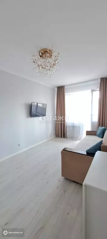 1-комнатная квартира, этаж 10 из 17, 40 м²