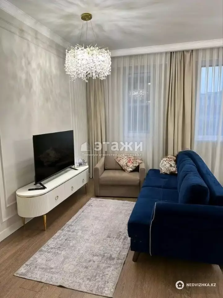 53.1 м², 2-комнатная квартира, этаж 7 из 16, 53 м², изображение - 1