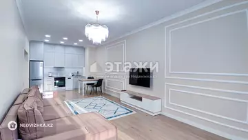 2-комнатная квартира, этаж 13 из 19, 60 м², на длительный срок