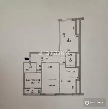 103 м², 3-комнатная квартира, этаж 14 из 17, 103 м², изображение - 9