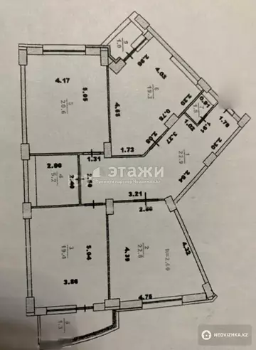 113 м², 3-комнатная квартира, этаж 12 из 19, 113 м², изображение - 8