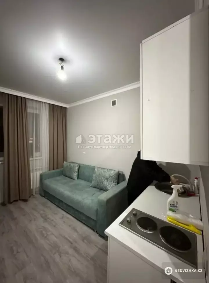20 м², 1-комнатная квартира, этаж 9 из 9, 20 м², изображение - 1