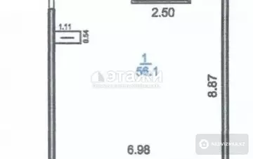 62 м², 2-комнатная квартира, этаж 6 из 19, 62 м², изображение - 7