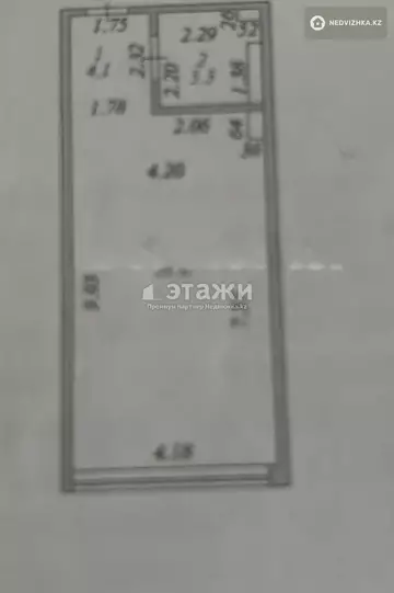 41 м², 1-комнатная квартира, этаж 4 из 17, 41 м², изображение - 0