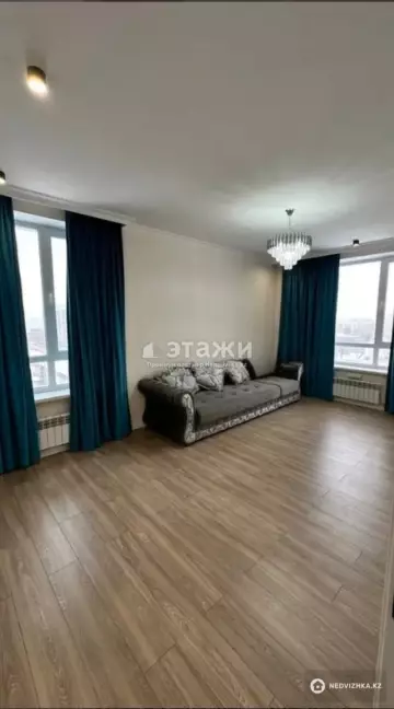 2-комнатная квартира, этаж 8 из 9, 60 м²