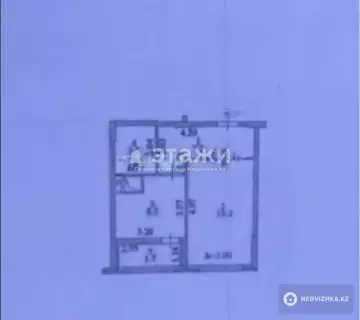 1-комнатная квартира, этаж 18 из 18, 36 м²