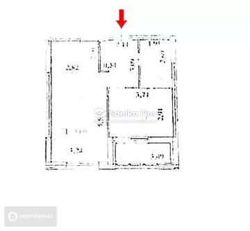 48.2 м², 1-комнатная квартира, этаж 13 из 18, 48 м², изображение - 0