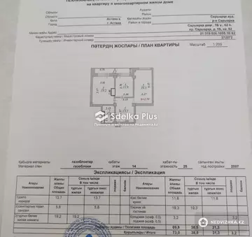 72 м², 2-комнатная квартира, этаж 14 из 23, 72 м², изображение - 14