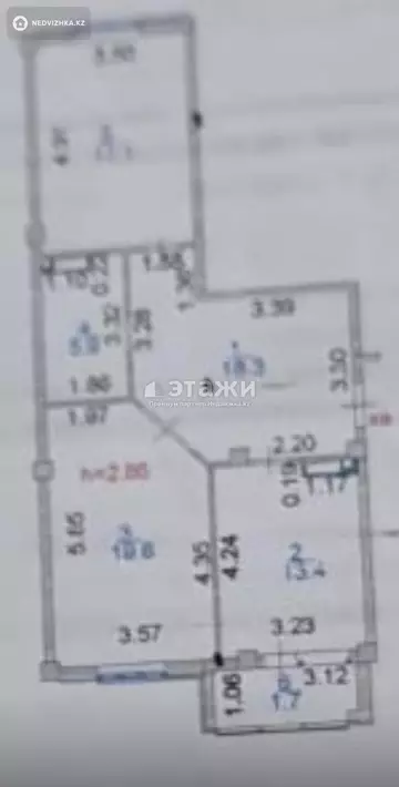 76 м², 2-комнатная квартира, этаж 6 из 14, 76 м², изображение - 16