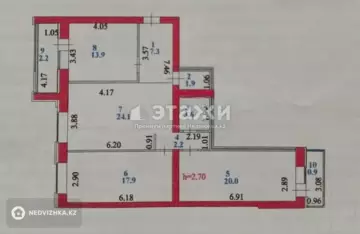 95 м², 3-комнатная квартира, этаж 5 из 9, 95 м², изображение - 7