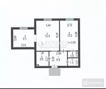 50 м², 2-комнатная квартира, этаж 7 из 9, 50 м², изображение - 8