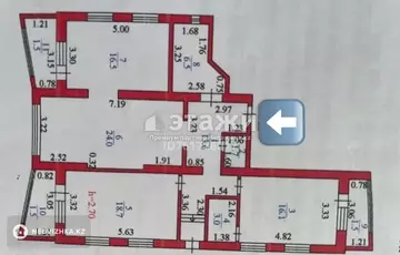104.6 м², 3-комнатная квартира, этаж 4 из 4, 105 м², изображение - 10