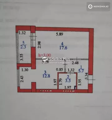 42 м², 1-комнатная квартира, этаж 2 из 12, 42 м², изображение - 1