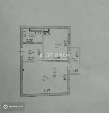 42.4 м², 1-комнатная квартира, этаж 5 из 17, 42 м², изображение - 7