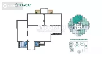 114.2 м², 4-комнатная квартира, этаж 12 из 21, 114 м², изображение - 7