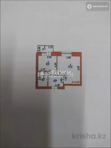 1-комнатная квартира, этаж 10 из 10, 37 м²