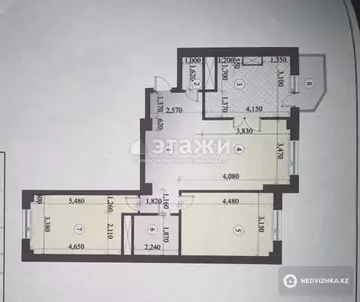 77 м², 3-комнатная квартира, этаж 4 из 16, 77 м², изображение - 25