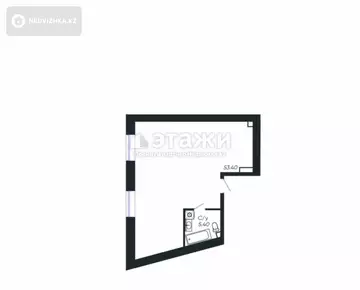 58 м², 2-комнатная квартира, этаж 2 из 9, 58 м², изображение - 30