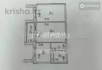 56 м², 2-комнатная квартира, этаж 2 из 17, 56 м², изображение - 29