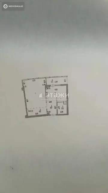 45.8 м², 2-комнатная квартира, этаж 9 из 12, 46 м², изображение - 4