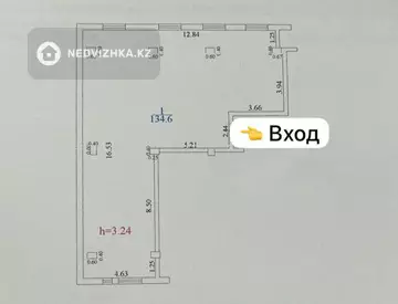 135 м², 3-комнатная квартира, этаж 3 из 3, 135 м², изображение - 17