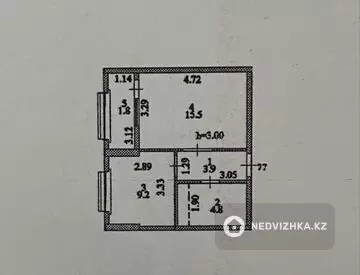 43 м², 2-комнатная квартира, этаж 18 из 18, 43 м², изображение - 6