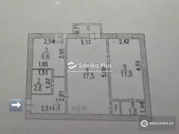 45 м², 2-комнатная квартира, этаж 2 из 5, 45 м², изображение - 9