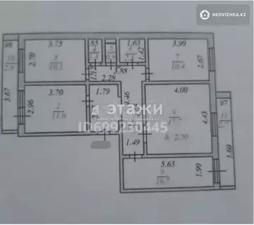 85 м², 3-комнатная квартира, этаж 1 из 3, 85 м², изображение - 17